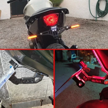Motocykl Zadní spz Držák a Signální světlo Pro yamaha tmax 500 tmax500 t max 500 TMAX 530 2001-2020 Příslušenství