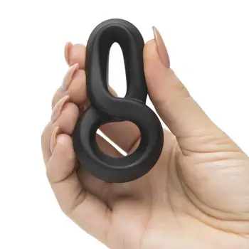 Mužský Penis Ring Zpoždění Ejakulace Dual Cock Ring Opakovaně Penis Rozšíření okruhu Erotické Cudnosti Zařízení Dospělý Sex Hračky pro Muže