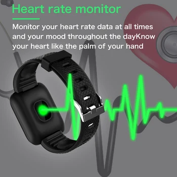 Módní Inteligentní Elektronické Hodinky Pro Muže, Ženy Heart Rate Náramek Sportovní Hodinky Krevní Tlak Kapela Vodotěsné Děti Zápěstí
