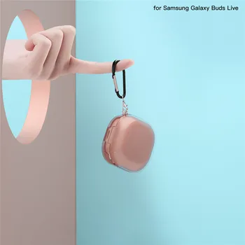 Měkké TPU Sluchátka, Ochranný Kryt, Pouzdro pro Samsung Galaxy Pupeny Žít Bezdrátová Sluchátka Nárazuvzdorný Sluchátek Případě Shell