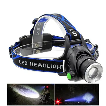Nastavitelná Led Světlomet Lanterna XML Q5 T6 L2 Zoomovatelný Hlava Svítilny Pochodeň Kole, Kempování, pěší Turistika světlomet Noční Rybolov světlo