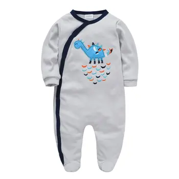 Novorozené dítě chlapci pyžama romper kreslené chlapce oblečení kombinézy romper kojenců bebes kombinéza předčasné dítě, dětské oblečení