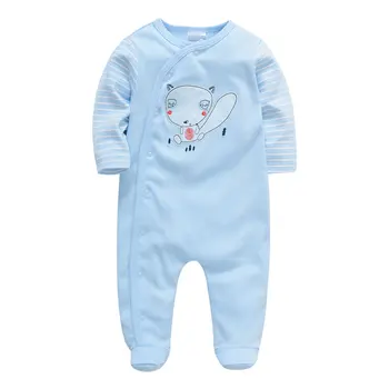Novorozené dítě chlapci pyžama romper kreslené chlapce oblečení kombinézy romper kojenců bebes kombinéza předčasné dítě, dětské oblečení
