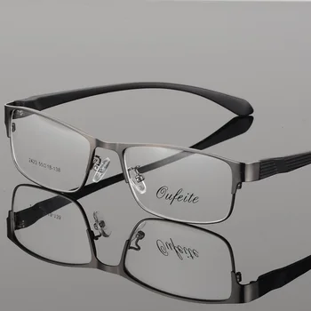 Nové Příjezdu Slitiny Rám Brýlí Krátkozrakost Brýle s Jarní Závěsy Muže a Ženy, Styl Plný Rim Brýle