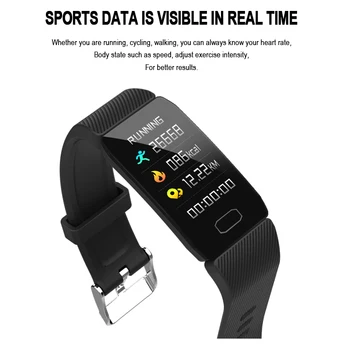 Nové Sportovní Vodotěsné Inteligentní Hodinky Muži Ženy Inteligentní Bluetooth Srdeční Frekvence Monitoru Fitness Tracker Smartwatch android pro muže, ženy