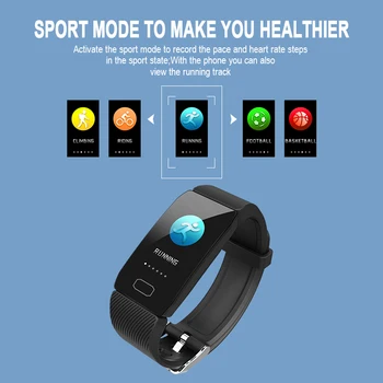 Nové Sportovní Vodotěsné Inteligentní Hodinky Muži Ženy Inteligentní Bluetooth Srdeční Frekvence Monitoru Fitness Tracker Smartwatch android pro muže, ženy