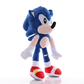 Nový Roztomilý 28cm Super Sonic Hračka Ježek Plyšové Měkké Hračky Shadow the Hedgehog Plyšový Děti, Dospělé, Narozeniny, Vánoční Dárky