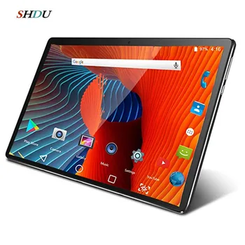 Nový Tablet Pc 10.1 palcový Android 10.0 Google Play, 3G, 4G Telefonní Hovor Tablet Wi-fi Bluetooth GPS Tvrzené Sklo 10 palcový Tablet