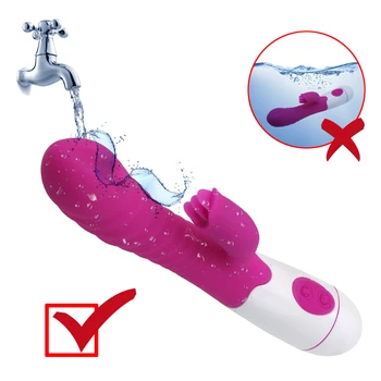 OLO Vibrátor na Bradavky Vagina Masáže 30 Frekvence G-Spot Klitoris Stimulátor Sexuální Hračky pro Ženy, Jazyk Lízání Vibrátor