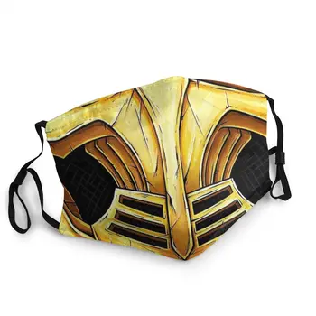 Ochrana Maska Scorpion Kreativní, Vtipné Unisex Mortal Kombat Rayden Akční Fantasy Film v Pračce Tkanina Maska Ochrana