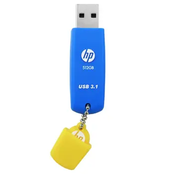 Originální HP Nejnovější x788w USB 3.1 vysokorychlostní USB Flash Disk 32GB 64GB 128GB 256GB 512GB flash paměti Pendrive Barevné tělo