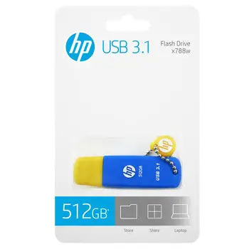 Originální HP Nejnovější x788w USB 3.1 vysokorychlostní USB Flash Disk 32GB 64GB 128GB 256GB 512GB flash paměti Pendrive Barevné tělo
