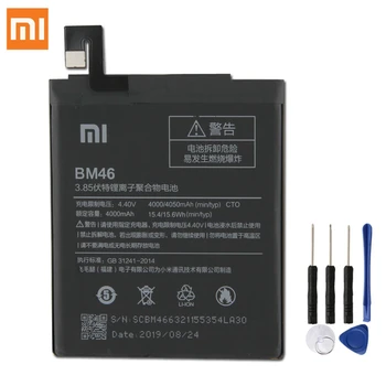 Originální Xiaomi BM46 Náhradní Baterie Pro Xiaomi Redmi Note 3 Pro 4000mAh Velká Kapacita Baterie Telefonu Zdarma Nástroje