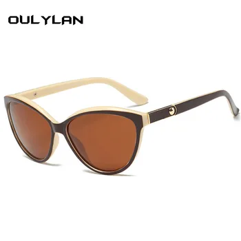 Oulylan Značky Design Kočičí oko Ženy, sluneční Brýle Polarizované Ženy Brýle Vintage Odstíny Brýle