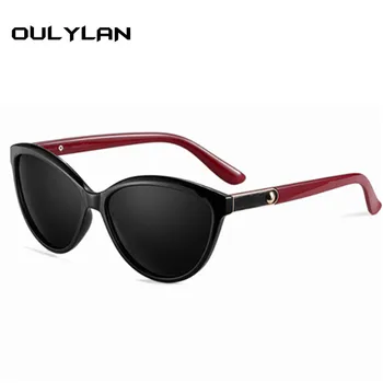 Oulylan Značky Design Kočičí oko Ženy, sluneční Brýle Polarizované Ženy Brýle Vintage Odstíny Brýle