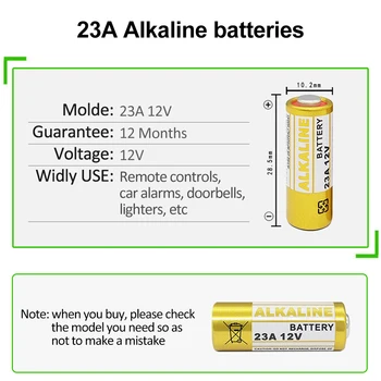 PHOMAX 30ks/balení bateria 12v jednorázové baterie 23A 12V 23GA CA20 K23A L1028 23AE 21/23 elektrické hračky, hodinky, auto alkalické baterie