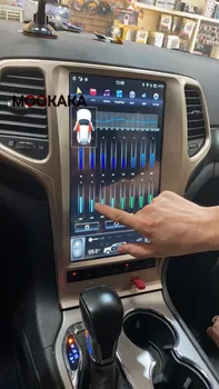 PX6 Android 9.0 Tesla Obrazovka Multimediální Auto DVD Přehrávač Pro Jeep Grand Cherokee 2010-2020 GPS Navigace Auto Stereo Hlavy Jednotka