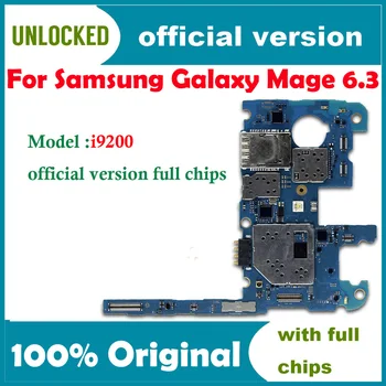 Plně testován na Samsung Galaxy Mega 6.3 i9200 i9205 základní Deska se Systémem Android,Originální odemčený Logické Desky dobré pracovní