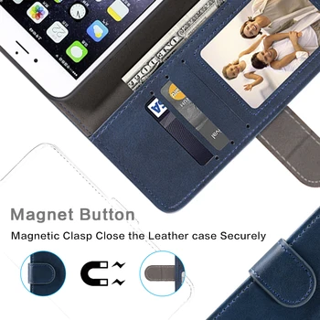 Pouzdro Pro Doogee S96 Pro Případ Magnetické Peněženka Kožené Pouzdro Pro Doogee S96 Pro Stát Coque Telefon Případech
