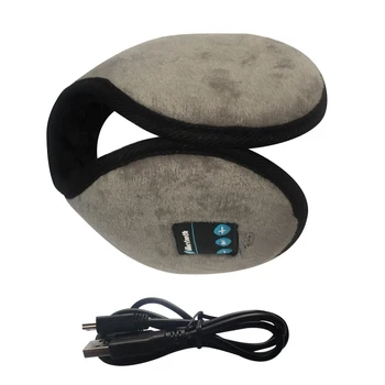 Precházíte Lyžování Bluetooth Sluchátka Bezdrátový HD Stereo Systémem Dobíjecí Sluchátka Hudba Ženy, Muži Ucho Teplejší Zimní Sluchátka