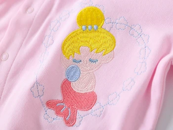 Princezna Novorozené Dítě, Dívka, Oblečení Nastavit Kombinéza + Čelenka + Boty Jaro Roztomilé Dítě Dívky Karikatura Obleky