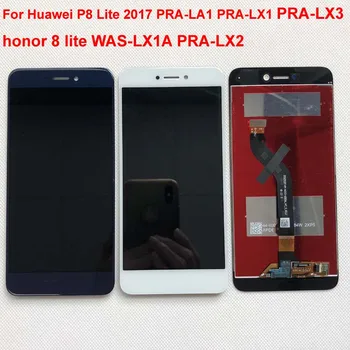 Pro Huawei P8 Lite 2017 PRA-LA1 PRA-LX1 PRA-LX3 čest 8 lite BYL-LX1A PRA-LX2 LCD Displej Dotykový Displej Digitizer Montážní nářadí