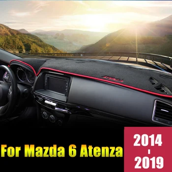 Pro Mazda 6 ATENZA 2016 2017 2018 2019 LHD Auto Kryt Palubní desky Vyhněte se Světlo Rohože Slunce Odstín, Podložky Koberců, Čalounění Příslušenství