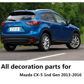 Pro Mazda CX-5 CX5 2013 2016 tělo přední mlhové světlo lampy rám držet styling ABS Chrome kryt čalounění držet kukly 2ks