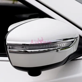 Pro Nissan Juke Příslušenství Dveře Zrcadlo Překrytí Čalounění Kryt Zpětného 2016 2017 2018 Chrome Detektor Car Styling
