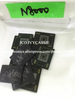 Pro Samsung Note 10.1 N8000 eMMC 16GB NAND flash paměť IC čip Naprogramovaný firmware KLMAG4FEJA-A002