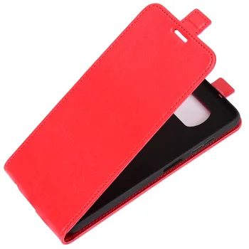 Pro XIAOMI MI POCO F2 M2 Pro Kožený Kryt Telefonu Případě Magnetické vertikální Flip obal Pro XIAOMI MI POCO X3 NFC kryt s podstavcem
