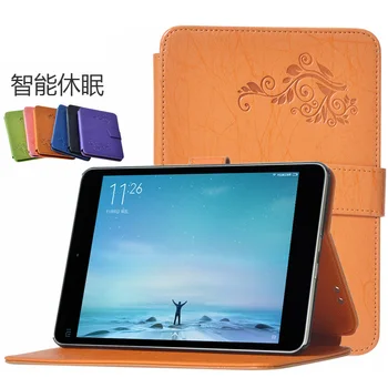 Pro Xiaomi Mi Pad 2 / Mipad 2 / MI Pad2 7.9 Palcový Tablet Tisku Kreslený Stát PU Kožené Pouzdro Magnetické zavírání Smart Flip Cover