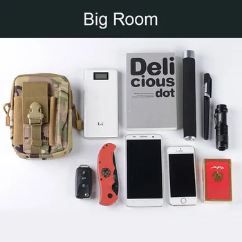 Pro Xiaomi Redmi 4x Poznámka 4 Pro 4a Mi6, Mi5 Mobilní Telefon Pouzdro Taktické Vojenské Molle Hip Bederní Pás Tašku, Peněženku, Pouzdro Peněženka
