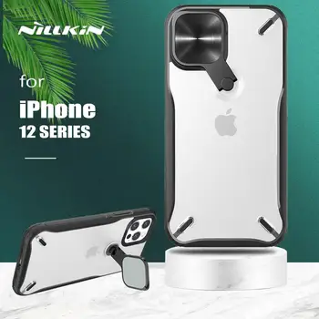Pro iPhone 12 Pro Max Pouzdro Nillkin Kyklop Camshield Stojan Pouzdro Fotoaparátu Ochranný Zadní Kryt Pouzdro pro iPhone 12/12 Pro/12 Mini