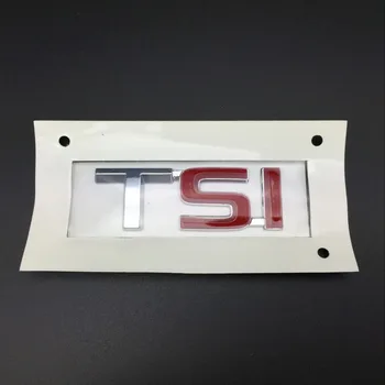 Pro Škoda Yeti TSI, 1.8 T Červená Zadní Kufr, kufr Nálepka Dopis Abeceda Obtisk Znak Znak 5LD 853 687 G