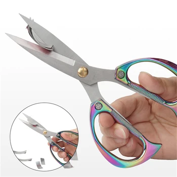 Profesionální Šicí Silné Nůžky stříhají Rovně Tkaniny Krejčovské Nůžky vyšívací nůžky pro Domácnost kancelář kuchyňské nůžky