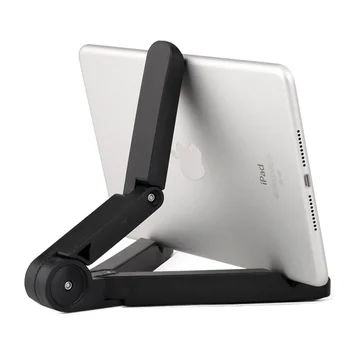 Přenosný Skládací Tablet Držák Stojan Držák pro iPad, Android, Desktop, Stolní ABS Nastavitelný Úhel Stabilní PC Držák Mobilního Telefonu