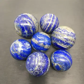 Přírodní lapis lazuli oblasti křemen, minerály, krystaly míč leštěné léčivé kameny energie reiki domácí dekoraci