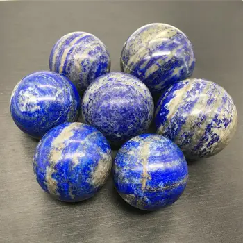 Přírodní lapis lazuli oblasti křemen, minerály, krystaly míč leštěné léčivé kameny energie reiki domácí dekoraci
