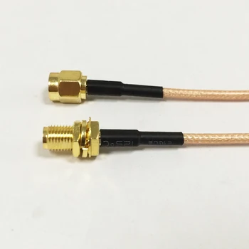 RP SMA Male Switch RP-SMA Female Pigtail Kabel RG316 30cm pro bezdrátový router Velkoobchod Rychlá Loď