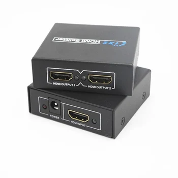 Rankman HDMI-kompatibilní Splitter 1080P 4k Přepínač 1x2 1X4 Spínač Adaptér pro PC, PS4 DVD TELEVIZE, Notebook, Monitor, Projektor X-box