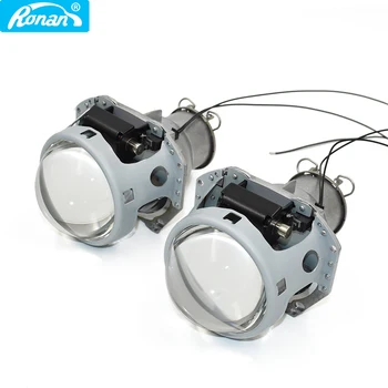 Ronan 2ks 3.0 palcový 3R G5 bi-xenon HID H7 projektor čočky pro hellla model světlomet high low beam auto dovybavení světlometu