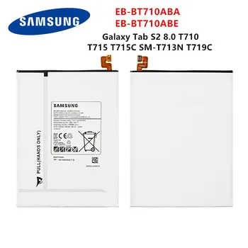 SAMSUNG Originální Tablet EB-BT710ABA EB-BT710ABE 4000mAh baterie Pro Samsung Galaxy Tab S2 8.0 SM-T710 T713 T715 T719C T713N+Nástroje