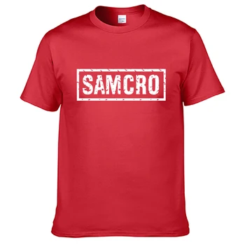 SOA Sons of anarchy dítě Módní SAMCRO Tisk T-Shirt Muži/ženy, Móda, Hip Hop krátký rukáv Bavlna Casual Pánská Trička