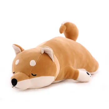 Shiba Inu mazlit se psa plyšová hračka Akita pes měkká panenka dívka dárek k narozeninám spaní Corgi polštář