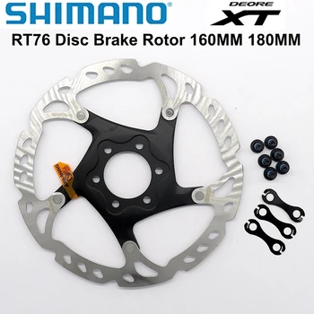 Shimano Deore XT SM-RT76 Kotoučové Brzdy, Disc Středové Středové 2 Disc 6 Díra MTB Kolo Rotoru Šrouby