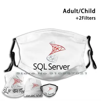 Sql Server Non-Jednorázové Ústa Tváře Masky Pm2.5 Filtry Pro Dítě, Dospělého Sql Server Databáze Sql Server, Mysql, Microsoft Mariadb