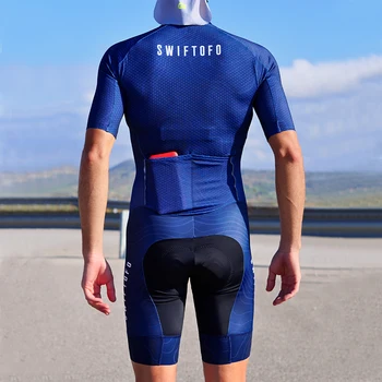 Swiftofo Pro Stupeň Cyklistika Skinsuit Kolo Sportovní Triatlon Oblek Cyklistické Oblečení Těsné Fiting Silniční Cyklistika Jersey Set