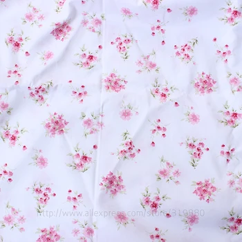 TIANXINYUE květina metr tkaniny Bavlněné Tkaniny Vytištěno Patchwork Textilie Pro Šití Polštáře, Polštáře látka