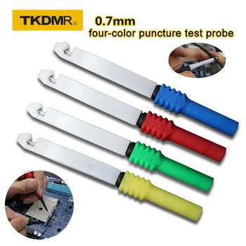 TKDMR 4mm Zásuvka Izolace Piercing Jehly Non-destruktivní Zpět Sondy Pin Test Sondy Mini Drátu, Průbojník test vede